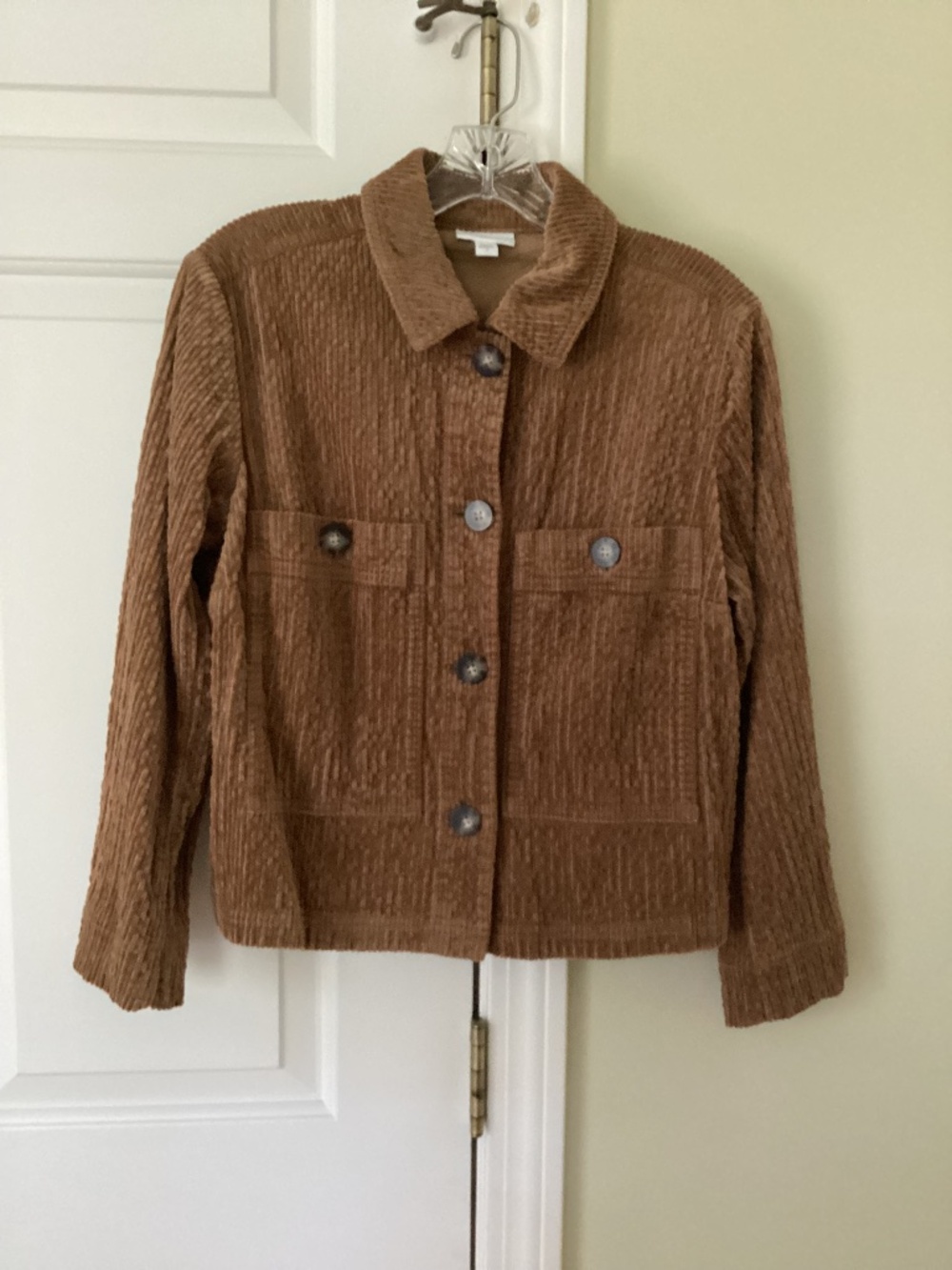 J Jill Cotton Corduroy jacket